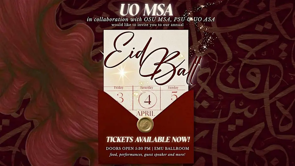 UO MSA's Eid Ball